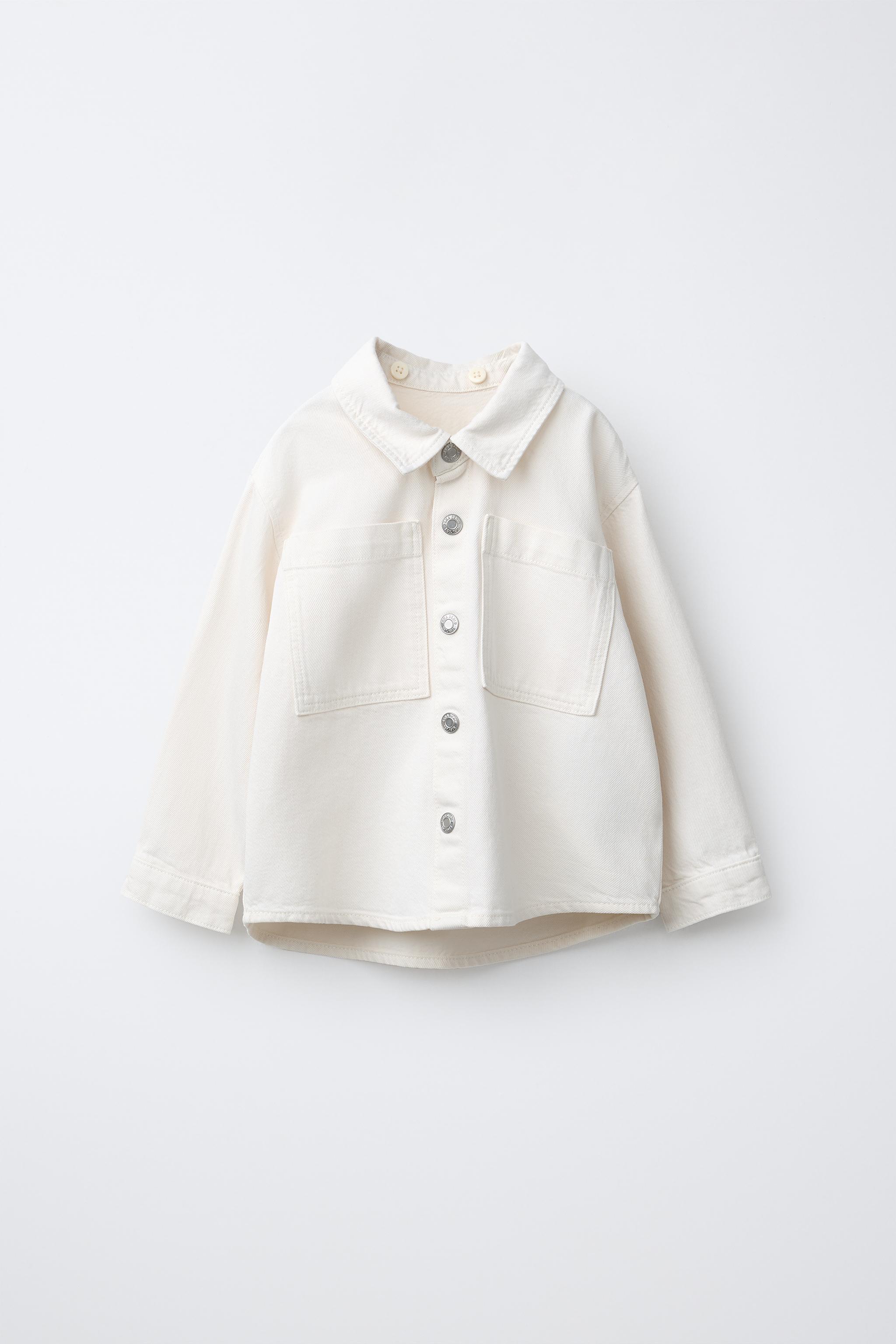 TWILL OVERSHIRT WITH REMOVABLE HOODIE